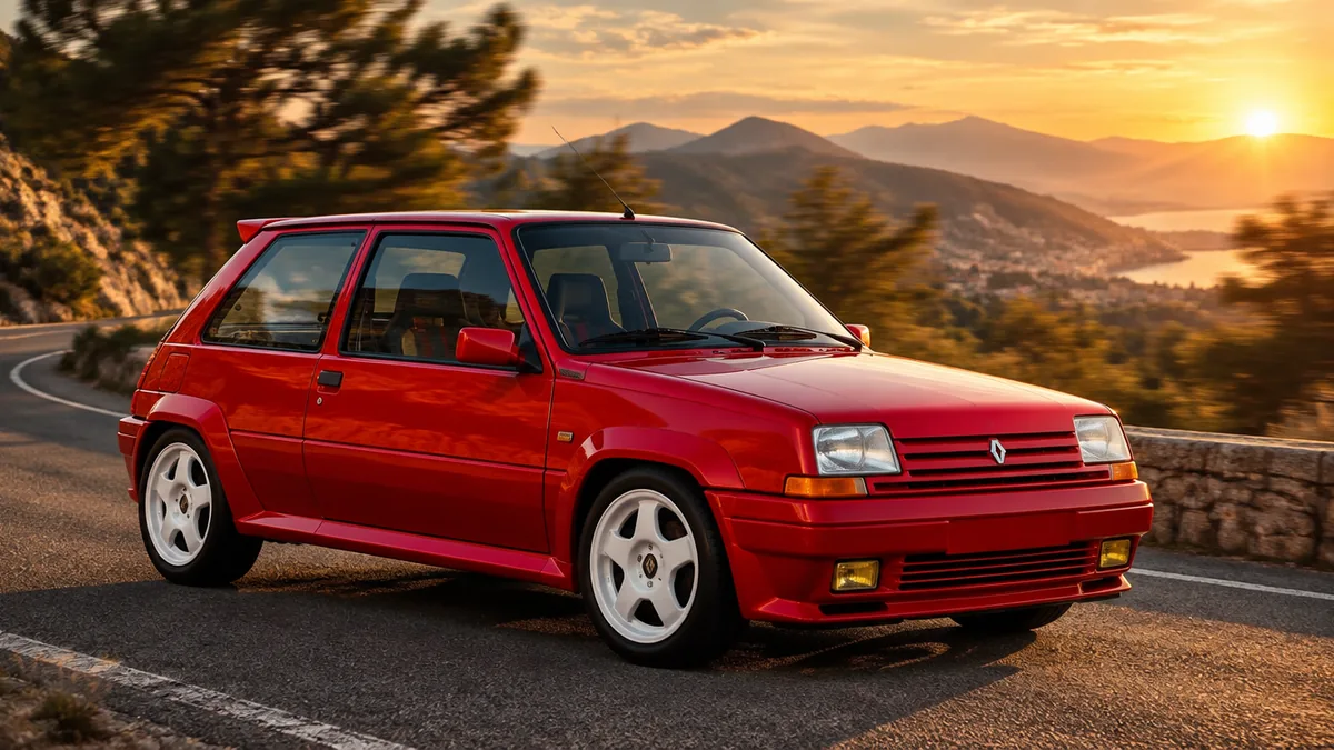 Renault Super 5 GT Turbo : la fusée pop des années 80