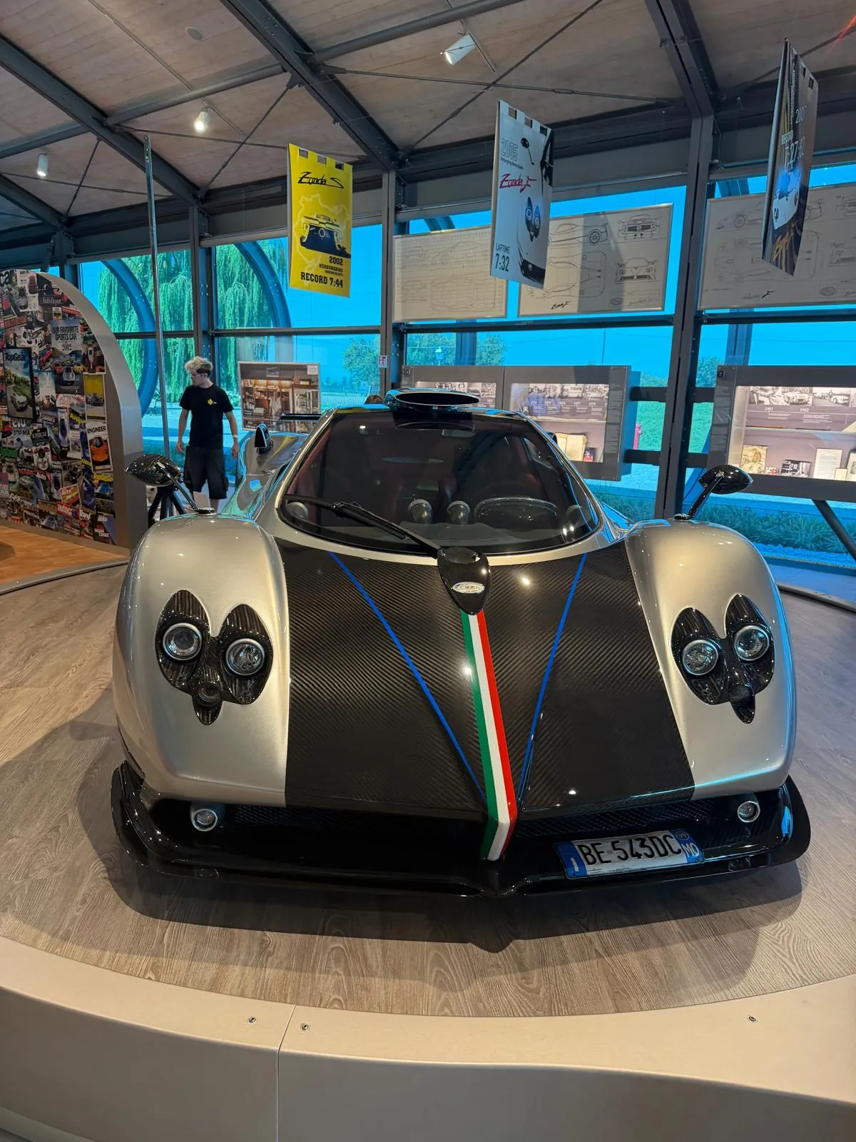 Pagani Zonda au Museo Horacio Pagani